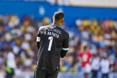 Gabriel Batista, Liga Portekiz maçı sırasında Estoril Praia ve Estadio Antonio Coimbra da Mota takımları arasında (Maciej Rogowski)