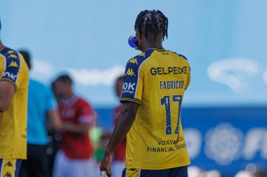 Liga Portekiz maçı sırasında Estoril Praia ve Estadio Antonio Coimbra da Mota 'da (Maciej Rogowski)