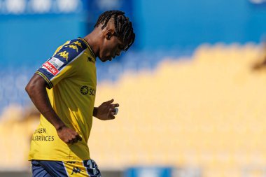 Liga Portekiz maçı sırasında Estoril Praia ve Estadio Antonio Coimbra da Mota 'da (Maciej Rogowski)