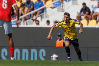 GD Estoril Praia ve CD Santa Clara takımları arasında oynanan Liga Portekiz maçı sırasında Estadio Antonio Coimbra da Mota 'da (Maciej Rogowski)