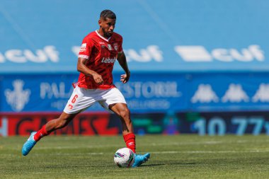 Adriano Firmino Liga Portekiz maçı sırasında GD Estoril Praia ve CD Santa Clara takımları arasında Estadio Antonio Coimbra da Mota 'da (Maciej Rogowski)