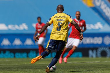 Michel Costa, Liga Portekiz maçı sırasında Estoril Praia ve Santa Clara takımları arasında Estadio Antonio Coimbra da Mota 'da (Maciej Rogowski)