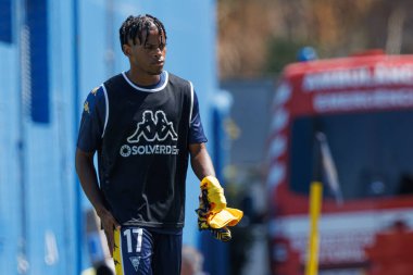 Liga Portekiz maçı sırasında Estoril Praia ve Estadio Antonio Coimbra da Mota 'da (Maciej Rogowski)