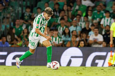 Abdessamad Ezzalzouli  during LaLiga EASPORTS game between teams of Real Betis Balompie and Girona FC at Estadio Benito Villamarin (Maciej Rogowski) clipart