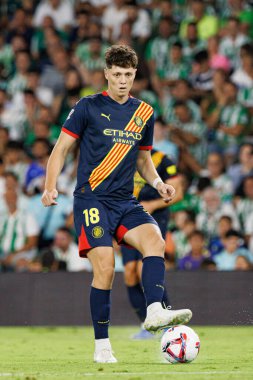 Ladislav Krejci, Real Betis Balompie ve Girona FC takımları arasında LaLiga EASPORTS maçı sırasında Estadio Benito Villamarin (Maciej Rogowski)