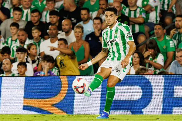 stock image Marc Bartra  during LaLiga EASPORTS game between teams of Real Betis Balompie and Girona FC at Estadio Benito Villamarin (Maciej Rogowski)