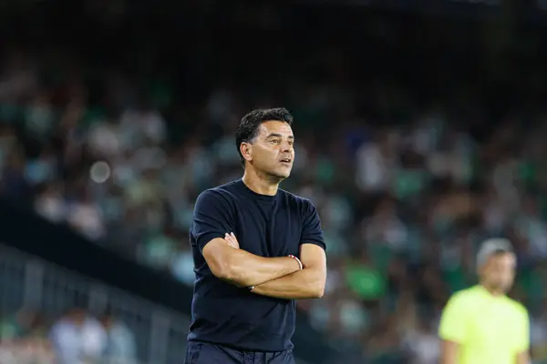 stock image Michel  during LaLiga EASPORTS game between teams of Real Betis Balompie and Girona FC at Estadio Benito Villamarin (Maciej Rogowski)