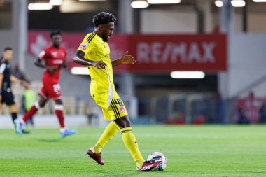 Cristian Castro Devenish, Liga Portekiz maçında Gil Vicente FC ve AVS takımları arasında Estadio Cidade de Barcelos (Maciej Rogowski)