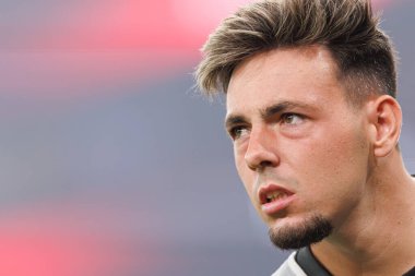 Max Svensson, Liga Portekiz maçı sırasında Estadio Da Luz 'da SL Benfica ve Casa Pia AC takımları arasında görüldü (Maciej Rogowski)