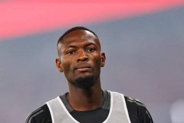 Duplexe Tchamba, Liga Portekiz maçı sırasında Estadio Da Luz 'da SL Benfica ve Casa Pia AC takımları arasında görüldü (Maciej Rogowski)