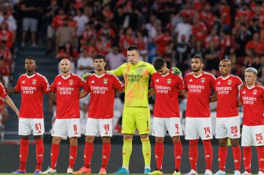 Liga Portekiz maçında SL Benfica ve Casa Pia AC takımları arasında Estadio Da Luz 'da görüldü (Maciej Rogowski)