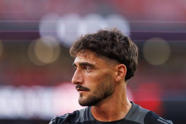 Miguel Sousa, Liga Portekiz maçı sırasında Estadio Da Luz 'da SL Benfica ve Casa Pia AC takımları arasında görüldü (Maciej Rogowski)