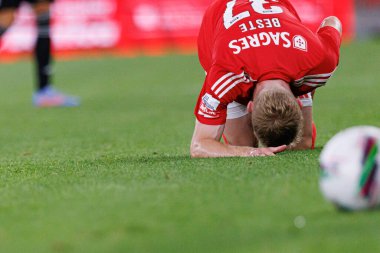 Jan-Niklas Beste, Liga Portekiz maçında SL Benfica ve Casa Pia AC takımları arasında Estadio Da Luz 'da sakatlandı.