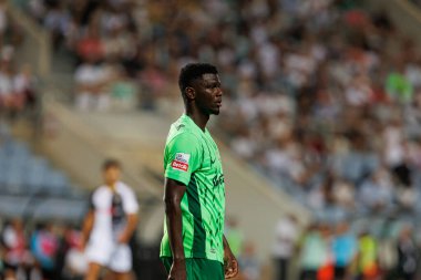 Ousmane Dembele, Liga Portekiz maçı sırasında Estadio Algarve 'deki SC Farense ve Sporting CP takımları arasında görüldü (Maciej Rogowski)