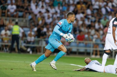Ricardo Velho, Liga Portekiz maçı sırasında Estadio Algarve 'deki SC Farense ve Sportif CP takımları arasında görüldü (Maciej Rogowski)