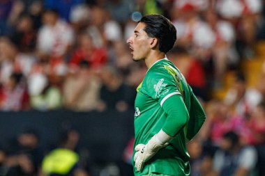 Dani Cardenas, Estadio de Vallecas (Maciej Rogowski) takımları arasında LaLiga EA SPORTS maçında Rayo Vallecano ve FC Barcelona takımları arasında görüldü.)