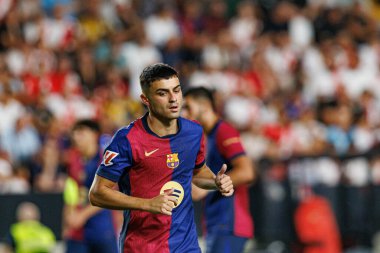 Estadio de Vallecas (Maciej Rogowski) takımları arasında LaLiga EA SPORTS maçı sırasında Rayo Vallecano ve FC Barcelona takımları arasında görüldü.)