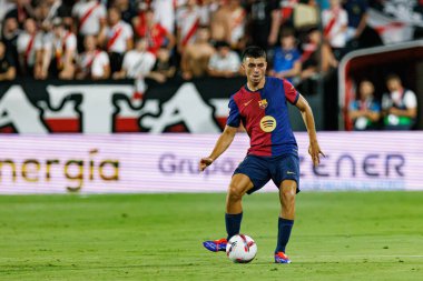 Estadio de Vallecas (Maciej Rogowski) takımları arasında LaLiga EA SPORTS maçı sırasında Rayo Vallecano ve FC Barcelona takımları arasında görüldü.)
