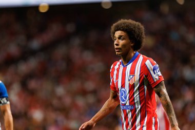 Axel Witsel, Atletico de Madrid ve Estadio Civitas Metropolitano 'daki RCD Espanyol takımları arasında LaLiga EA SPORTS maçı sırasında görüldü.