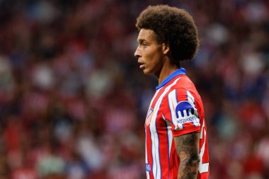 Axel Witsel, Atletico de Madrid ve Estadio Civitas Metropolitano 'daki RCD Espanyol takımları arasında LaLiga EA SPORTS maçı sırasında görüldü.