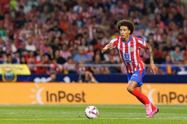 Axel Witsel, Atletico de Madrid ve Estadio Civitas Metropolitano 'daki RCD Espanyol takımları arasında LaLiga EA SPORTS maçı sırasında görüldü.