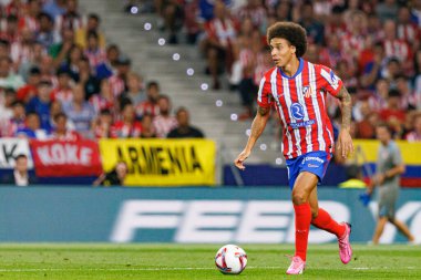 Axel Witsel, Atletico de Madrid ve Estadio Civitas Metropolitano 'daki RCD Espanyol takımları arasında LaLiga EA SPORTS maçı sırasında görüldü.