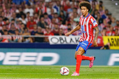Axel Witsel, Atletico de Madrid ve Estadio Civitas Metropolitano 'daki RCD Espanyol takımları arasında LaLiga EA SPORTS maçı sırasında görüldü.
