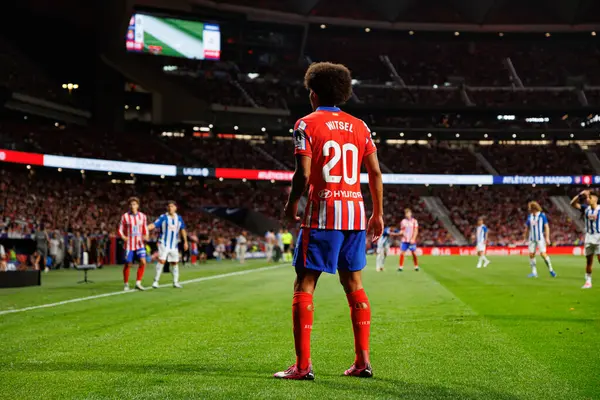 Axel Witsel, Atletico de Madrid ve Estadio Civitas Metropolitano 'daki RCD Espanyol takımları arasında LaLiga EA SPORTS maçı sırasında görüldü.