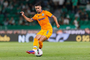 Estadio Jose Alvalade 'deki (Maciej Rogowski) Sporting CP ve FC Porto takımları arasında oynanan Liga Portekiz maçı sırasında Stephen Eustaquio)