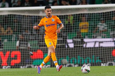 Estadio Jose Alvalade 'deki (Maciej Rogowski) Sporting CP ve FC Porto takımları arasında oynanan Liga Portekiz maçı sırasında Stephen Eustaquio)