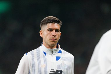 Estadio Jose Alvalade 'deki (Maciej Rogowski) Sporting CP ve FC Porto takımları arasında oynanan Liga Portekiz maçı sırasında Fran Navarro)