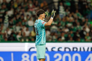 Estadio Jose Alvalade 'deki (Maciej Rogowski) Sporting CP ve FC Porto takımları arasında oynanan Liga Portekiz maçı sırasında Vladan Kovaceviç)