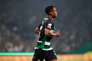 Estadio Jose Alvalade 'deki (Maciej Rogowski) Sporting CP ve FC Porto takımları arasında oynanan Liga Portekiz maçı sırasında Geny Catamo)