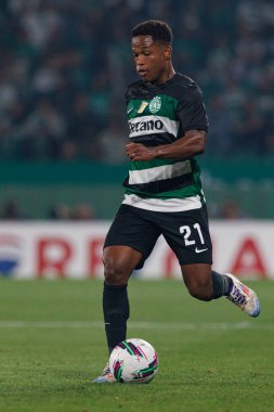 Estadio Jose Alvalade 'deki (Maciej Rogowski) Sporting CP ve FC Porto takımları arasında oynanan Liga Portekiz maçı sırasında Geny Catamo)
