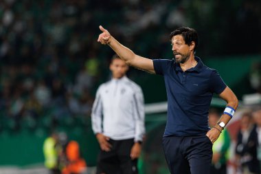 Estadio Jose Alvalade 'deki (Maciej Rogowski) Sporting CP ve FC Porto takımları arasında oynanan Liga Portekiz maçı sırasında Vitor Bruno)