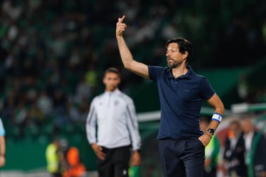 Estadio Jose Alvalade 'deki (Maciej Rogowski) Sporting CP ve FC Porto takımları arasında oynanan Liga Portekiz maçı sırasında Vitor Bruno)