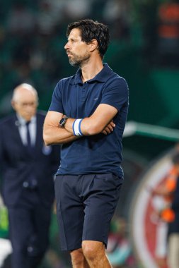 Estadio Jose Alvalade 'deki (Maciej Rogowski) Sporting CP ve FC Porto takımları arasında oynanan Liga Portekiz maçı sırasında Vitor Bruno)