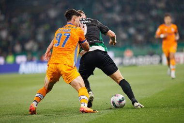 Ze Pedro, Viktor Gyokeres   during Liga Portugal game between teams of Sporting CP and FC Porto  at Estadio Jose Alvalade (Maciej Rogowski) clipart