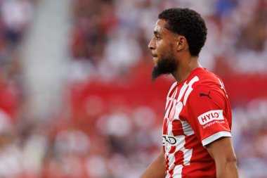 LaLiga EA SPORTS maçında Estadio Ramon Sanchez Pizjuan 'da Sevilla FC ve Girona FC takımları arasında Arnaut Danjuma görüldü (Maciej Rogowski)