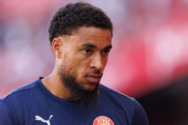 Estadio Ramon Sanchez Pizjuan 'da Sevilla FC ve Girona FC takımları arasında oynanan LaLiga EA SPORTS maçı sırasında Arnaut Danjuma (Maciej Rogowski)