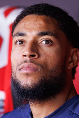 LaLiga EA SPORTS maçında Estadio Ramon Sanchez Pizjuan (Maciej Rogowski) takımları arasında oynanan maçta Arnaut Danjuma görülüyor.) 