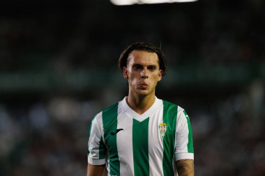 Alex Sala, Estadio Nuevo Arcangel 'de (Maciej Rogowski) Cordoba CF ve Burgos CF takımları arasında oynanan LaLiga 2 Hypermotion maçı sırasında görüldü.)
