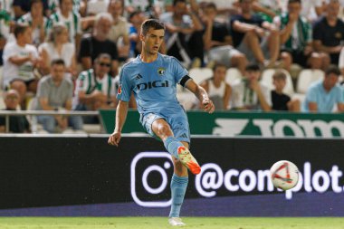 Aitor Cordoba, Estadio Nuevo Arcangel 'de (Maciej Rogowski) Cordoba CF ve Burgos CF takımları arasında LaLiga 2 Hypermotion oyunu sırasında görüldü.)
