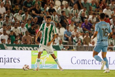 Theo Zidane, Estadio Nuevo Arcangel 'deki Cordoba CF ve Burgos CF takımları arasında LaLiga 2 Hypermotion maçı sırasında görüldü (Maciej Rogowski)