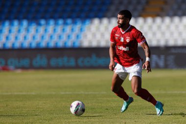 Gustavo Klismahn, Liga Portekiz maçı sırasında Casa Pia AC ve CD Santa Clara takımları arasında Estadio Belediyesi Rio Maior 'da (Maciej Rogowski)