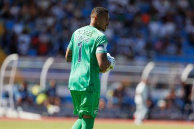 Gabriel Batista seen during Liga Portugal game between teams of Casa Pia AC and CD Santa Clara at Estadio Municipal Rio Maior (Maciej Rogowski) clipart