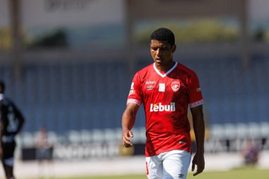 Estadio Belediyesi Rio Maior 'da Casa Pia AC ve CD Santa Clara takımları arasında oynanan Liga Portekiz maçı sırasında Vinicius Lopes görüldü (Maciej Rogowski)