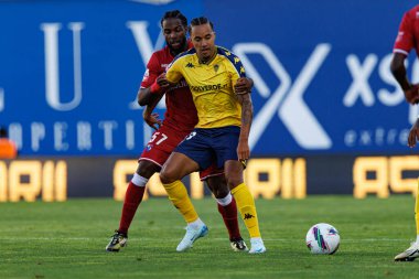 Sandro Cruz, Helder Costa Liga Portekiz maçı sırasında Estoril Praia ve Gil Vicente takımları arasında Estadio Antonio Coimbra da Mota 'da görüldü.