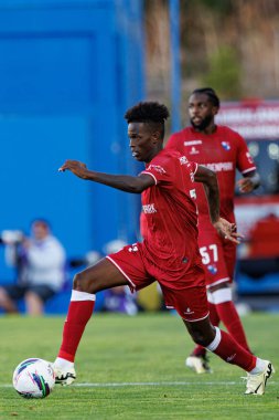 Felix Correia, Liga Portekiz maçı sırasında Estoril Praia ve Gil Vicente FC takımları arasında Estadio Antonio Coimbra da Mota 'da görüldü.