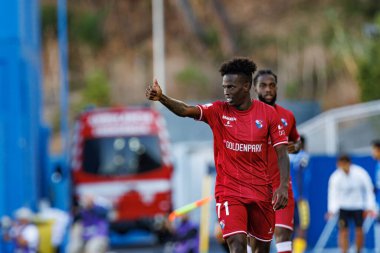 Felix Correia, Liga Portekiz maçı sırasında Estoril Praia ve Gil Vicente FC takımları arasında Estadio Antonio Coimbra da Mota 'da görüldü.